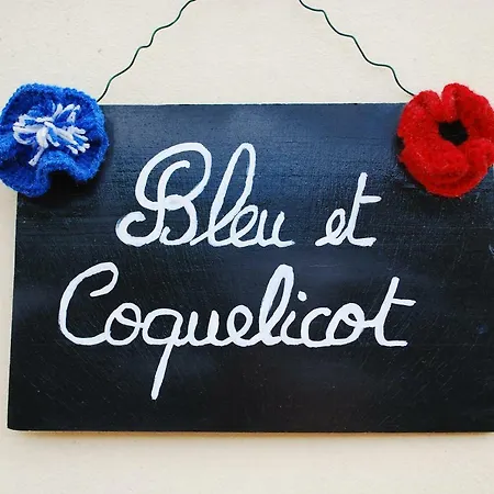 펜션 Bleu Et Coquelicot Guillaucourt