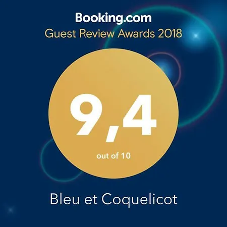 펜션 Bleu Et Coquelicot Guillaucourt